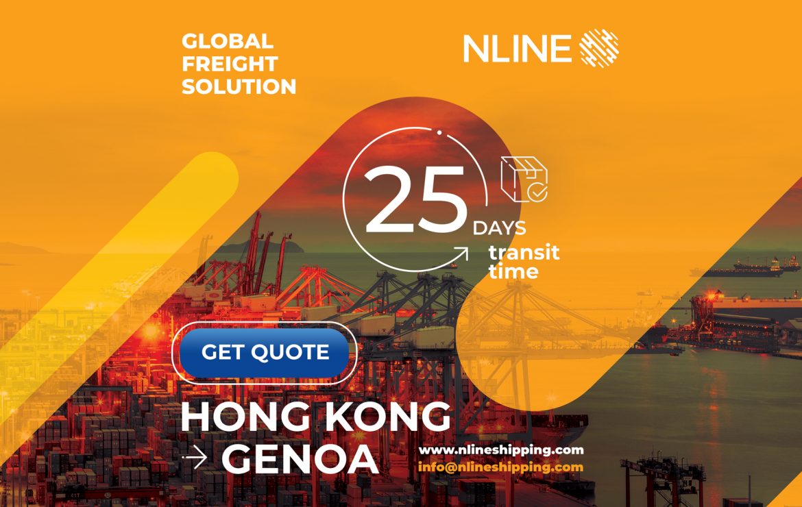 HONG KONG to GENOA in 25 days