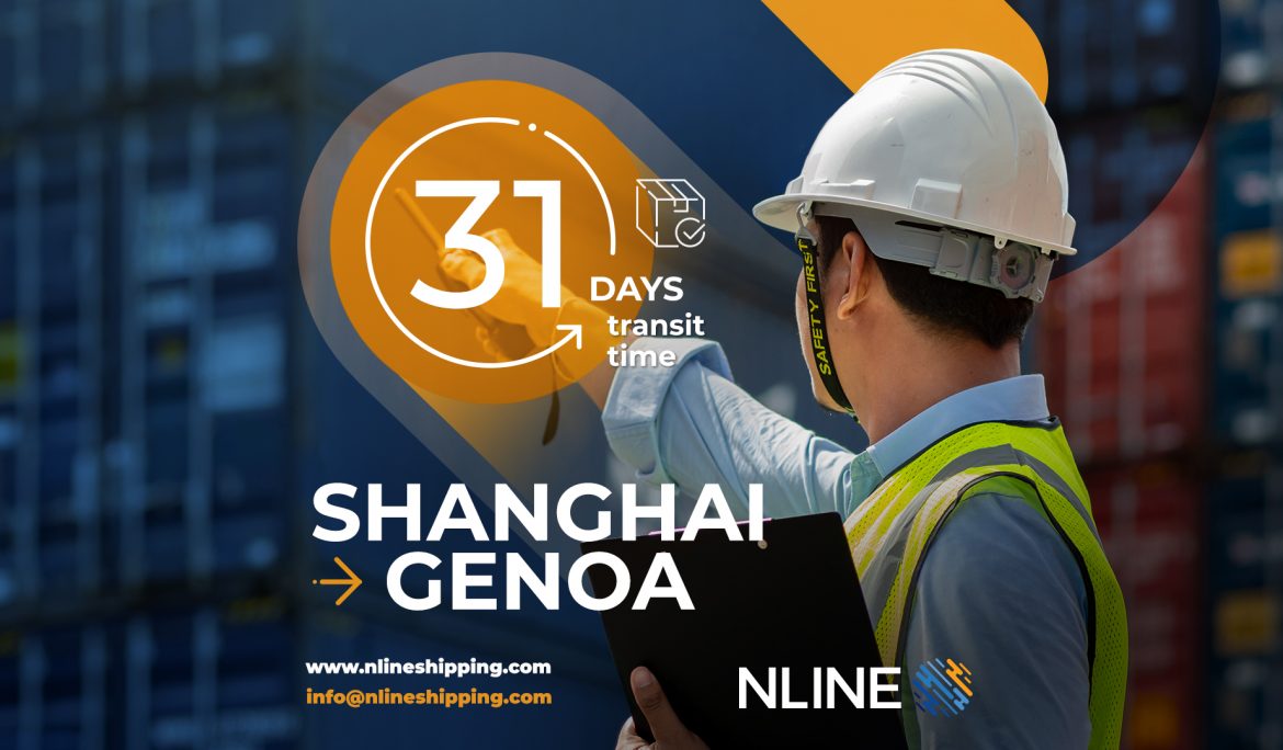 SHANGHAI to GENOA in 31 days
