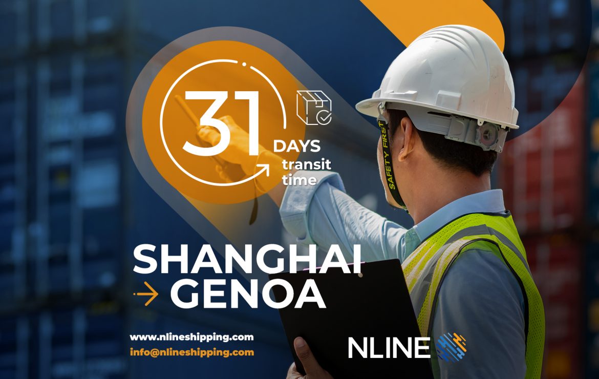 SHANGHAI to GENOA in 31 days