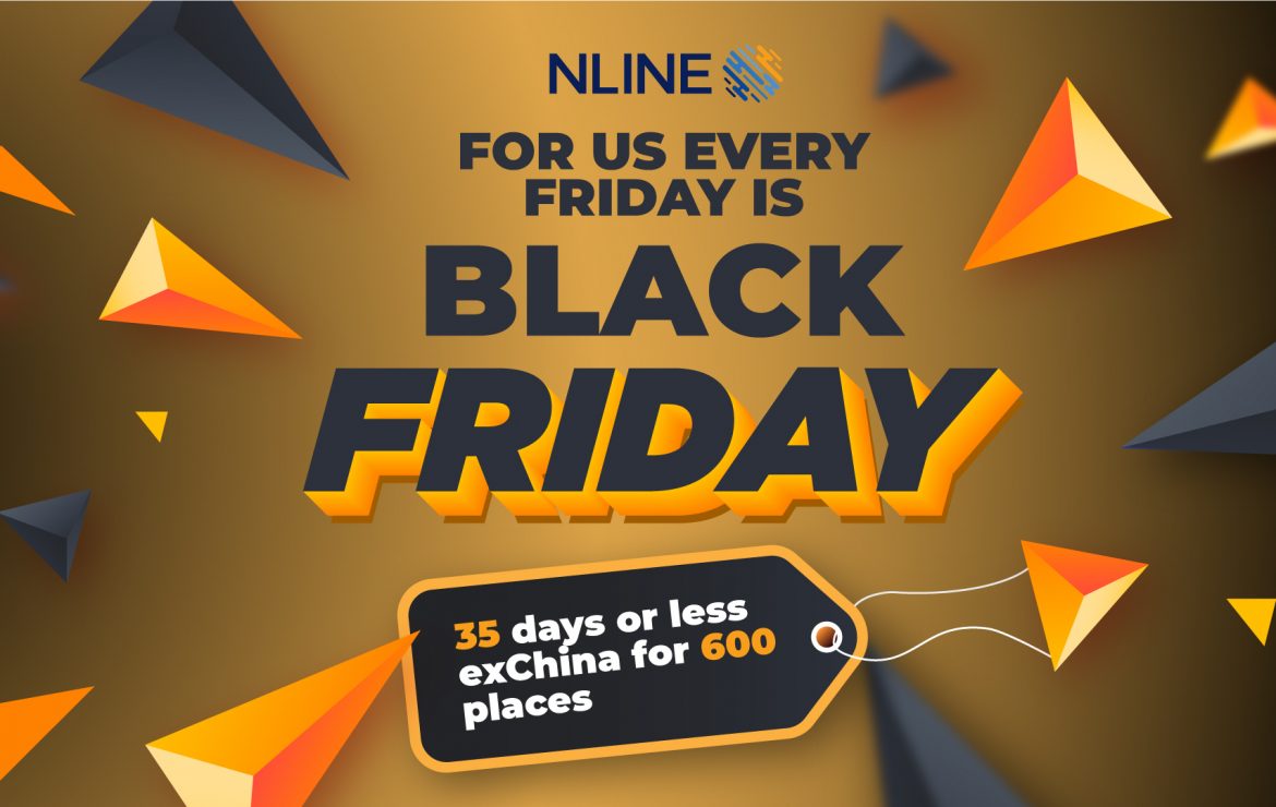 FOR NLINE EVERY FRIDAY IS BLACK FRIDAY