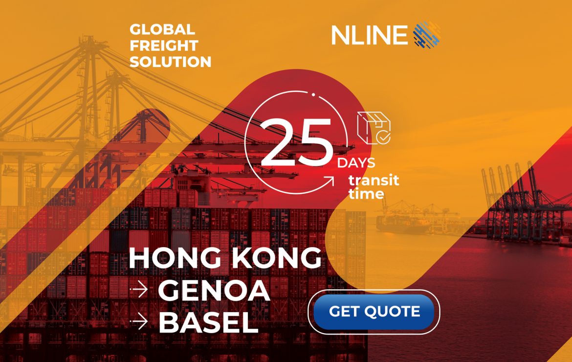 HONK KONG to GENOA & BASEL in 25 days