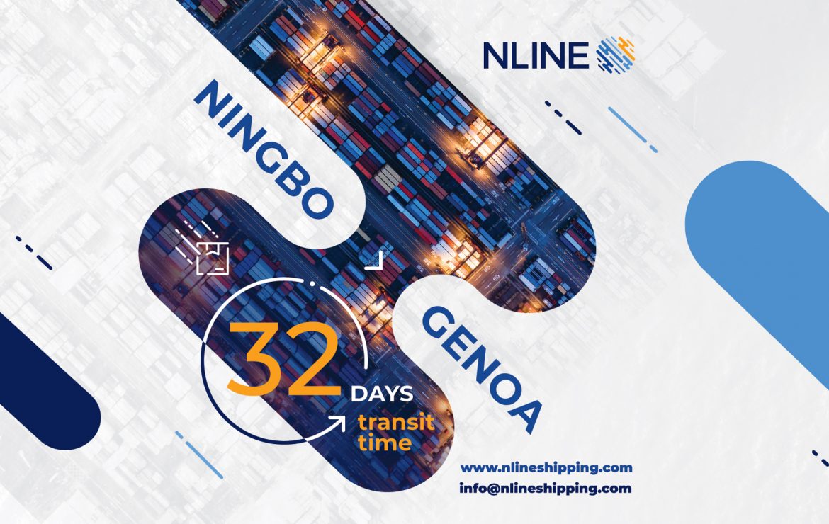 NINGBO to GENOA in 32 days