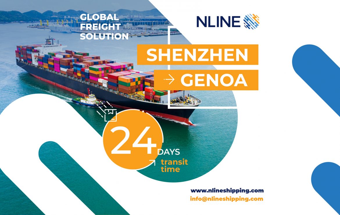 Shenzhen to Genoa and Basel in 24 days