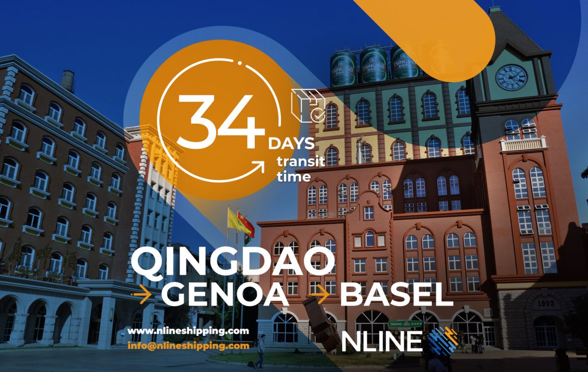 QINGDAO to GENOA & BASEL in 35 days
